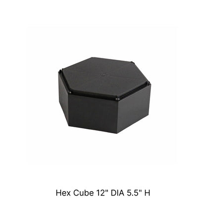 Hexagon Cube Risers