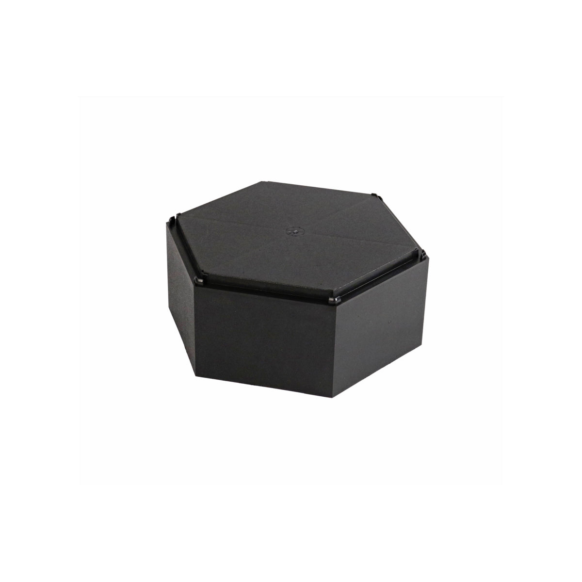 Silver Riser Visual Merch Hexagon Cube Risers – Floral Merchandising Systems